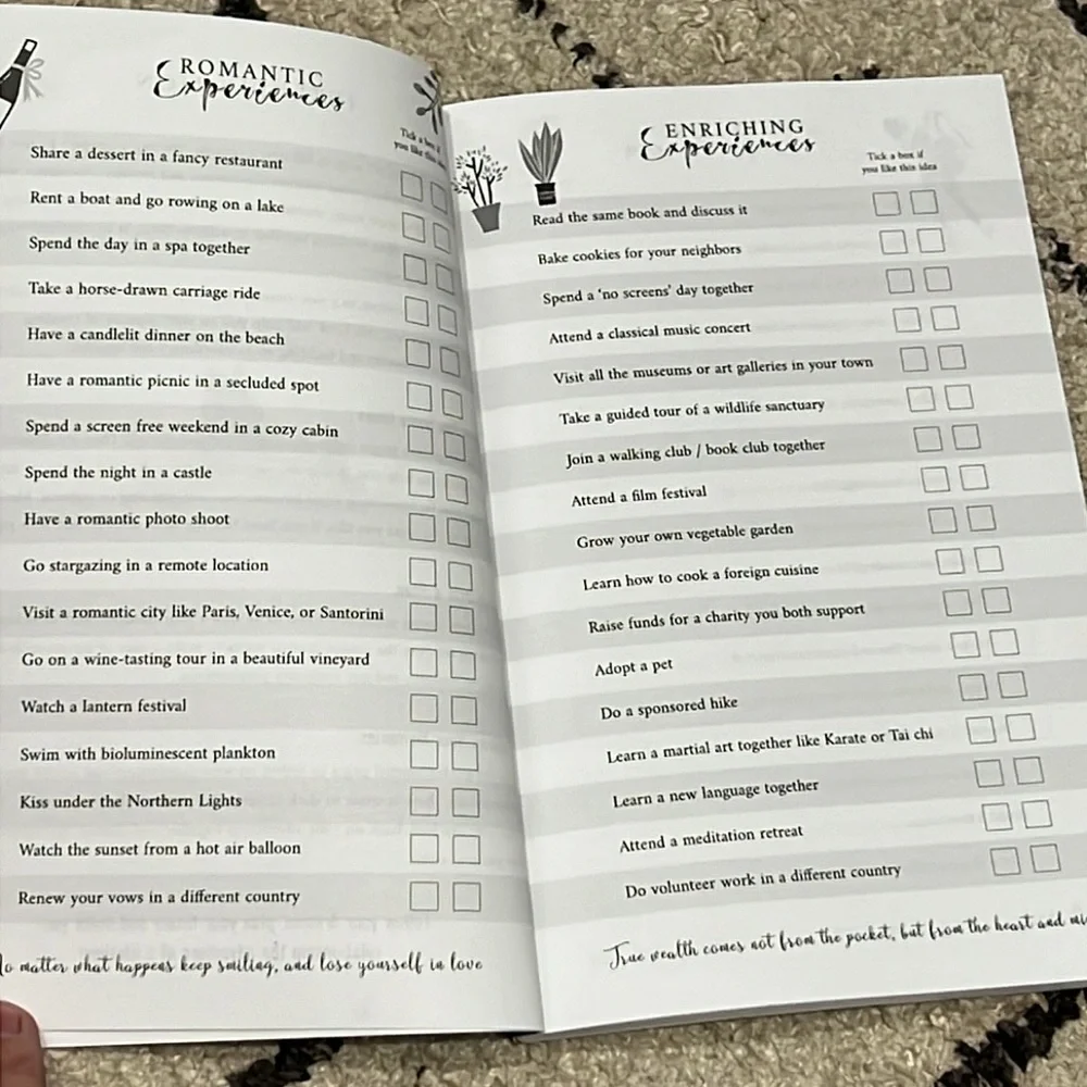 Our Bucket List Journal